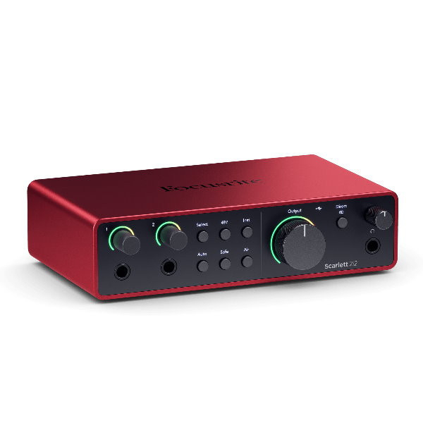 Focusrite Scarlett 2i2 4th Gen 錄音介面 USB 介面（總代理/公司貨）保固三年 USB 介面（總代理/公司貨）保固三年