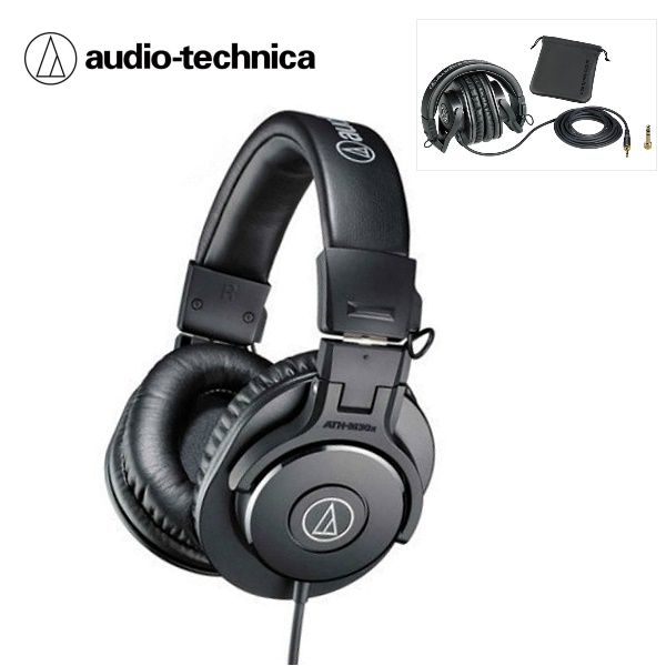 audio-technica 鐵三角 Ath-m30x 監聽耳機 / 錄音室監聽耳機 / 耳罩式耳機 m30x 台灣公司貨 audio-technica 鐵三角 Ath-m30x 監聽耳機 / 錄音室監聽耳機 / 耳罩式耳機 m30x 台灣公司貨