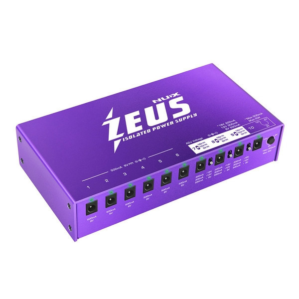 NUX ZEUS NIP-Z10 獨立式 10孔電源供應器 支援9V/12V/18V切換 NIPZ10 NUX ZEUS NIP-Z10 獨立式 10孔電源供應器 支援9V/12V/18V切換 NIPZ10