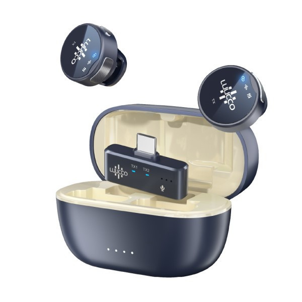 LUUCCO AirWave Mini K2 無線領夾麥克風 Type-C AWMiniK2C 直播/採訪/教學/Vlog適用 直播/採訪/教學/Vlog適用