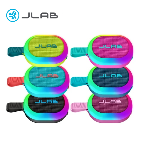 JLab Pop Party 攜帶式無線藍牙喇叭/RGB燈效/可提可掛/防水防塵IPX55 台灣公司貨 JLab Pop Party 攜帶式無線藍牙喇叭/RGB燈效/可提可掛/防水防塵IPX55 台灣公司貨