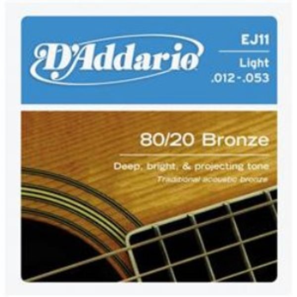Daddario Ej11青銅民謠弦（12-53）【Daddario/進口弦/ej-11】 
