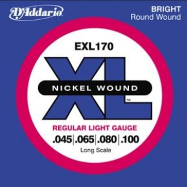 Daddario Exl170 貝斯弦（45~100）【Daddario/進口貝斯弦/Exl-170/Daddario】 