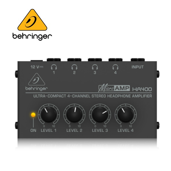 Behringer HA400 耳朵牌 迷你 耳機分配器 / 耳機擴大器  立體聲耳擴 台灣公司貨 Behringer HA400 耳朵牌 迷你 耳機分配器 / 耳機擴大器  立體聲耳擴 台灣公司貨
