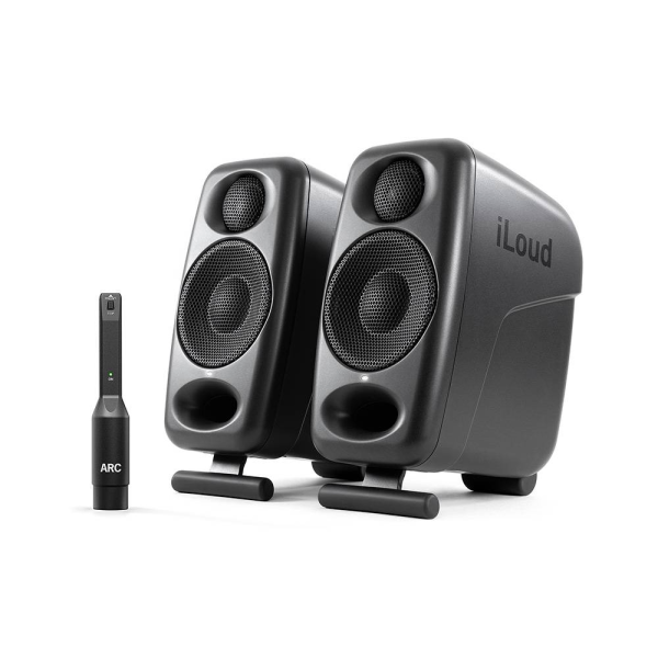 IK Multimedia iLoud Micro Monitor Pro Pair 主動式監聽喇叭 / 一對兩顆 黑色 台灣公司貨 IK Multimedia iLoud Micro Monitor Pro Pair 主動式監聽喇叭 / 一對兩顆 黑色 台灣公司貨