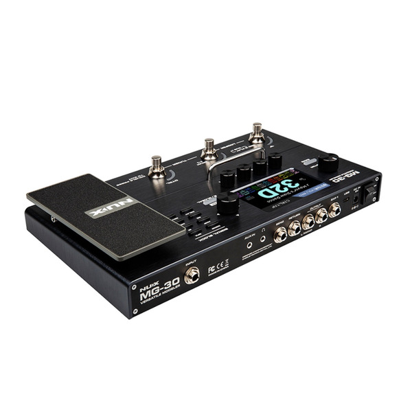 NUX MG-30 綜合效果器 附變壓器 原廠雙踏板 MG30 台灣公司貨 NUX MG-30 綜合效果器 附變壓器 原廠雙踏板 MG30 台灣公司貨