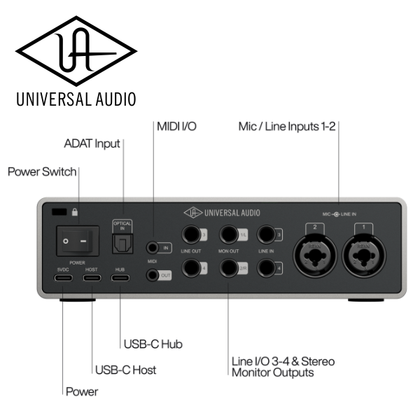 Universal Audio 全新2代 Volt 4 Gen 2 錄音介面 台灣公司貨 Universal Audio 全新2代 Volt 4 Gen 2 錄音介面 台灣公司貨