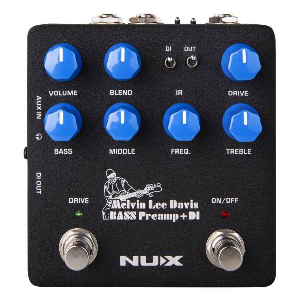 Nux MLD Bass Preamp DI 貝斯前級效果器【Melvin Lee Davis / NBP-5】 