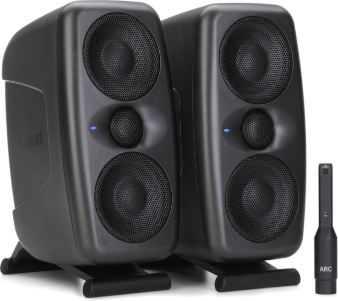 IK Multimedia iLoud MTM MKII Pair 主動式監聽喇叭 / 一對兩顆 黑色 台灣公司貨 IK Multimedia iLoud MTM MKII Pair 主動式監聽喇叭 / 一對兩顆 黑色 台灣公司貨