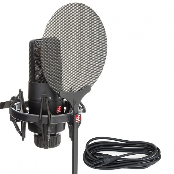 sE Electronics 英國 SE-X1 電容式麥克風 錄音室 麥克風組 SEX1 內附 噴麥罩 / 防震架 / 麥克風線 台灣公司貨 sex1,se-x1,se麥克風,電容式麥克風