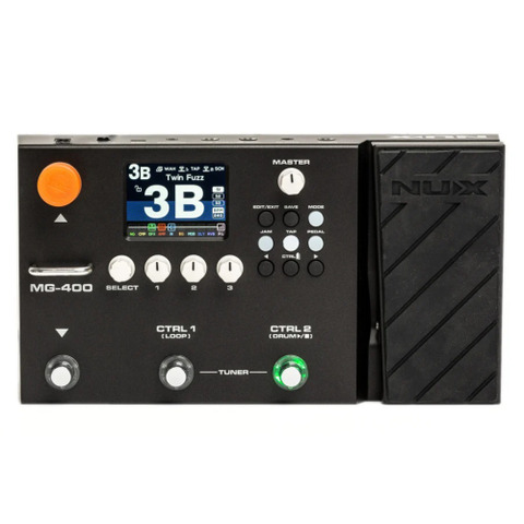 NUX MG-400 吉他 貝斯 / 綜合效果器 MG400 附變壓器 台灣公司貨 NUX MG-400 吉他 貝斯 / 綜合效果器 MG400 附變壓器 台灣公司貨