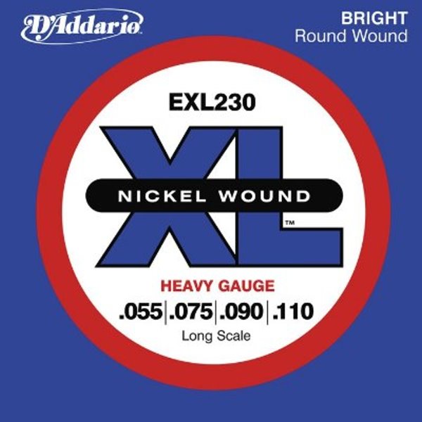 Daddario Exl230 貝斯弦（55~110）【Daddario/進口貝斯弦/Exl-230】 