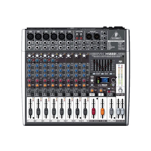 德國 Behringer XENYX X1222USB 12軌 混音器 / 耳朵牌 台灣公司貨 德國 Behringer XENYX X1222USB 12軌 混音器 / 耳朵牌 台灣公司貨