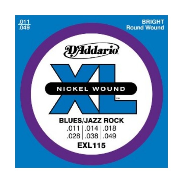 D'Addario EXL115電吉他弦(11-49) 【DAddario】 