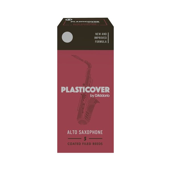 美國 RICO plastiCOVER 中音 薩克斯風竹片 2號 Alto Sax (5片/盒)【黑竹片】 rico,rico竹片,rico 竹片,hemke竹片,中音薩克斯風,Alto Sax,薩克斯風竹片,2號半,黑竹片,黑色竹片