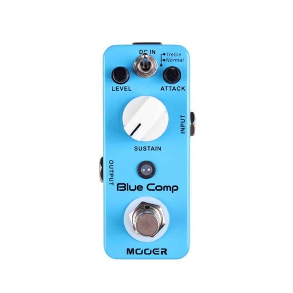Mooer Blue Comp 光電壓縮效果器【Optical Compressor Pedal】【Micro系列BCP】 
