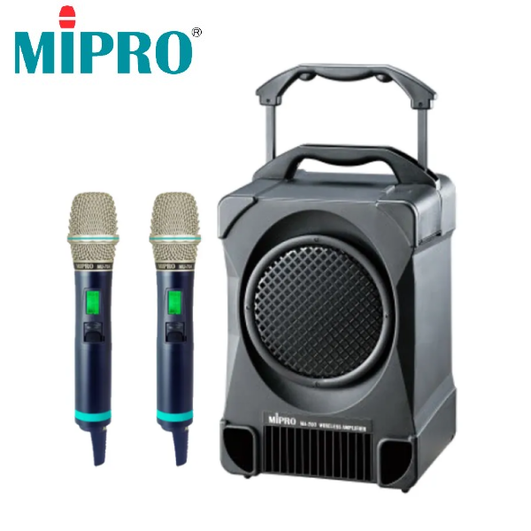 MIPRO MA-707 附兩支無線麥克風 / 專業無線擴音機 台灣公司貨 MIPRO MA-707 附兩支無線麥克風 / 專業無線擴音機 台灣公司貨
