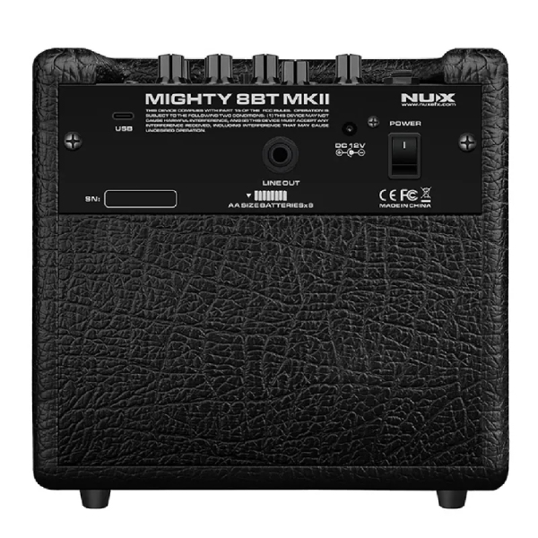 NUX MIGHTY 8BT MKII 藍牙電吉他音箱 / 雙輸入吉他 貝斯 音箱 台灣公司貨 NUX MIGHTY 8BT MKII 藍牙電吉他音箱 / 雙輸入吉他 貝斯 音箱 台灣公司貨