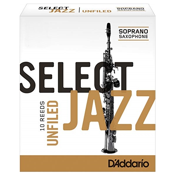 美國 Daddario Select Jazz 高音 薩克斯風竹片 3 Soft Soprano Sax (10片/盒) Unfilde Cut 美式切法【RICO】 美國 Daddario Select Jazz 高音 薩克斯風竹片 3 Soft Soprano Sax (10片/盒) Unfilde Cut 美式切法【RICO】