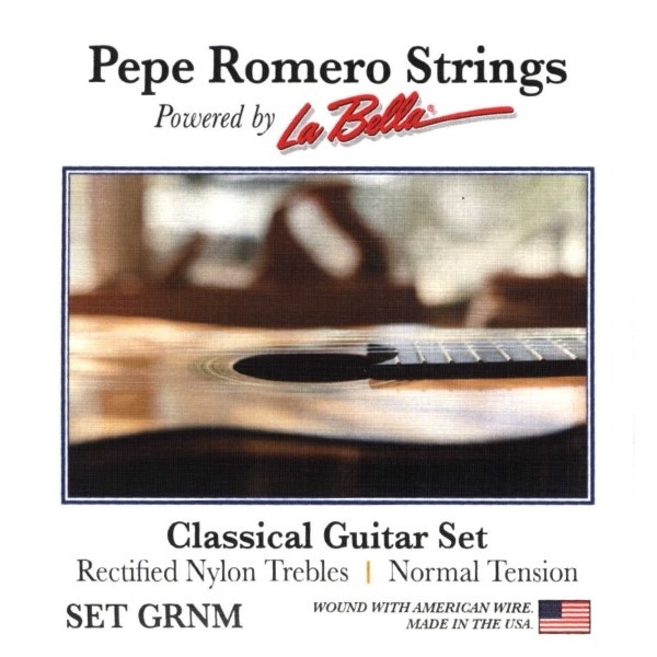 Pepe Romero Strings 標準張力 古典吉他弦 型號: Set Grnm 美製/古典弦【La Bella】 