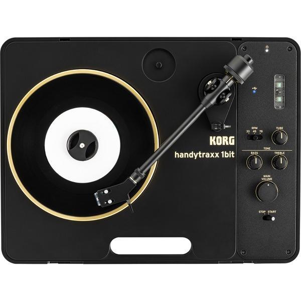 KORG handytraxx 1bit 真空管黑膠唱盤/黑膠唱片機 隨附AudioGate4高解析播放軟體 台灣公司貨 KORG handytraxx 1bit 真空管黑膠唱盤/黑膠唱片機 隨附AudioGate4高解析播放軟體 台灣公司貨