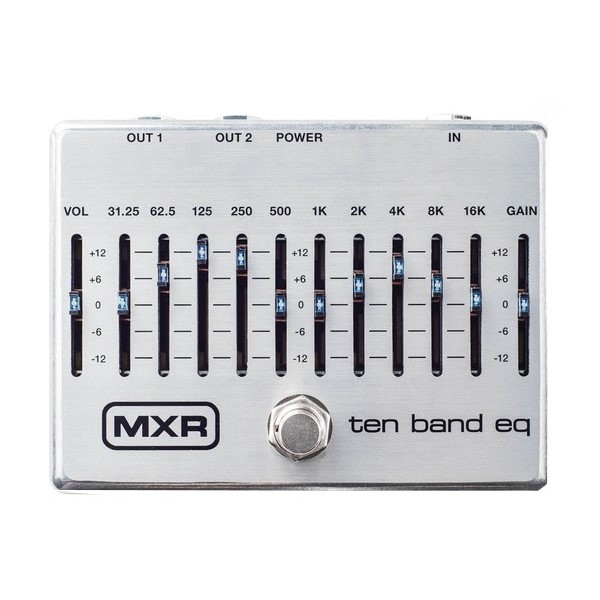 Dunlop M108S EQ效果器【Dunlop M108S Ten Band EQ Pedal】 