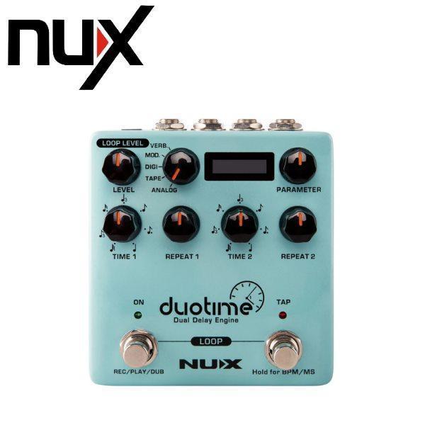 NUX Duotime Delay 真立體聲 延遲效果器 NDD-6 / 內建5種延音 