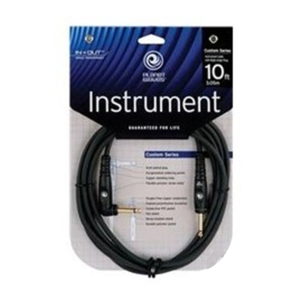 Planet Waves PW-GRA-10 頂級10呎導線專利包護壓縮簧.防斷電（一直頭一L頭） 