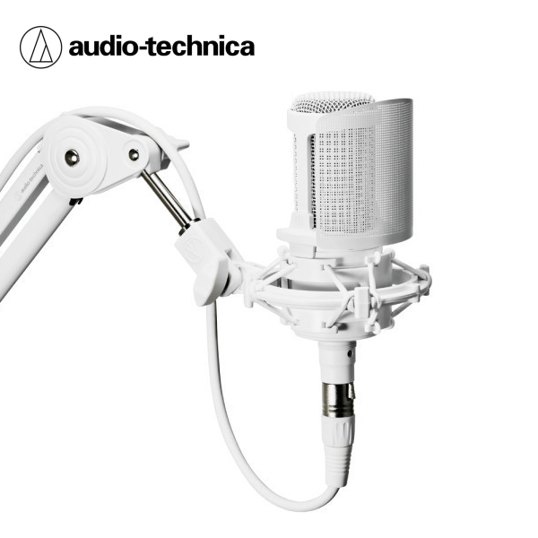 audio-technica 鐵三角 AT2020 限量白色 心形指向性 電容式 麥克風 套裝組 / White Party 直播套組 台灣公司貨 audio-technica 鐵三角 AT2020 限量白色 心形指向性 電容式 麥克風 套裝組 / White Party 直播套組 台灣公司貨