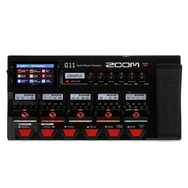 ZOOM G11 旗艦數位綜合效果器 原廠公司貨 一年保固 