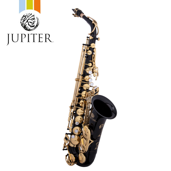 JUPITER JAS-1100 BLQ 黑瑪瑙鍍金 中音薩克斯風 Alto Sax 黑漆特殊色 附法國BAM樂器盒 