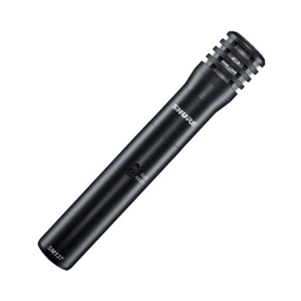 Shure sm137-lc 開合鈸專用 電容式麥克風【Hihat/Overhead/銅鈸/弦樂/合唱團/鋼琴/銅管樂器專用/sm-137lc】 