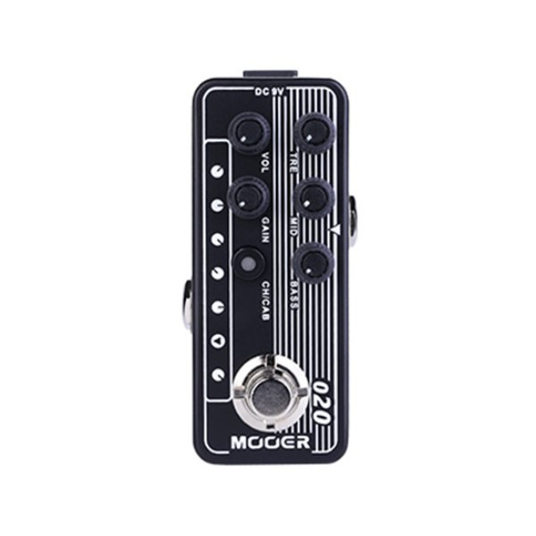 Mooer 020 BLUENO 迷你音箱前級模擬效果器【Micro Preamp】 