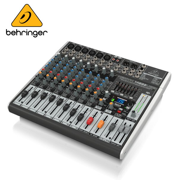 德國 Behringer XENYX X1222USB 12軌 混音器 / 耳朵牌 台灣公司貨 德國 Behringer XENYX X1222USB 12軌 混音器 / 耳朵牌 台灣公司貨