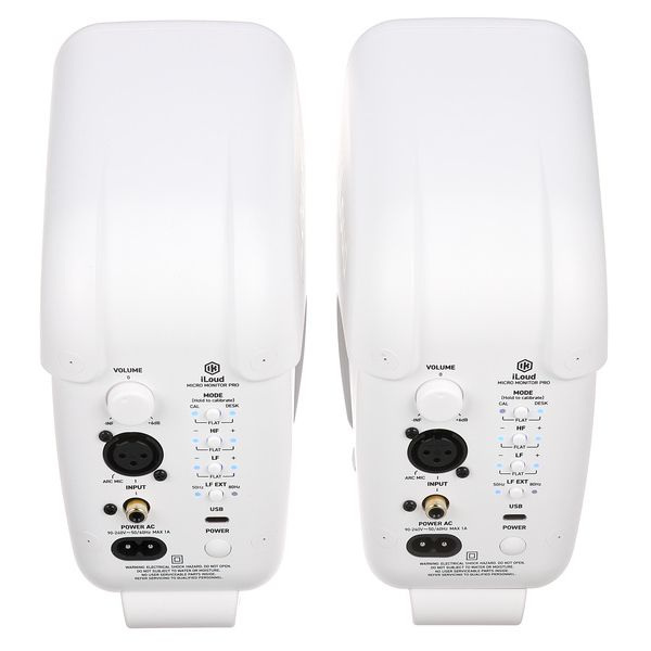 IK Multimedia iLoud Micro Monitor Pro Pair 主動式監聽喇叭 / 一對兩顆 白色 台灣公司貨 IK Multimedia iLoud Micro Monitor Pro Pair 主動式監聽喇叭 / 一對兩顆 黑色 台灣公司貨