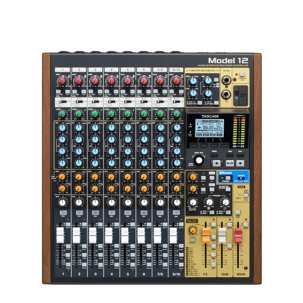 Tascam Model12 12軌混音器 支援藍牙 USB連接 原廠公司貨【Model-12】 