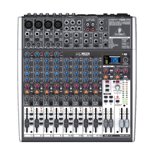 德國 Behringer XENYX X1622USB 12軌 混音器 / 耳朵牌 台灣公司貨 德國 Behringer XENYX X1622USB 12軌 混音器 / 耳朵牌 台灣公司貨