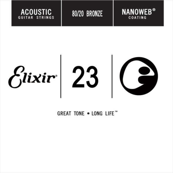 elixir 木吉他弦 15123 第3弦 第三弦 黃銅 Nanoweb /單弦 .23 elixir 零弦 elixir,elixir吉他弦,木吉他弦,15123,第3弦,第三弦,黃銅,Nanoweb