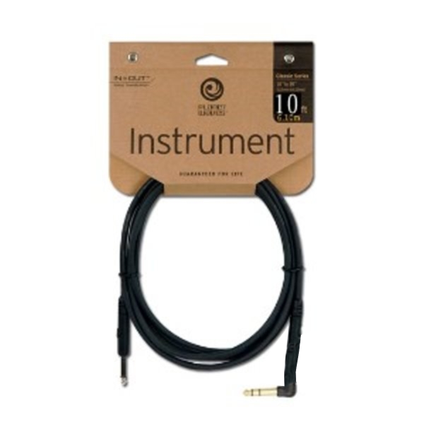 Planet Waves PW-CGTRA-10 高級10呎導線(一直頭一L頭) 
