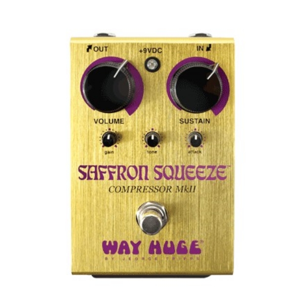 Dunlop WHE103 壓縮效果器【Saffron Squeeze Compressor/WHE-103】 