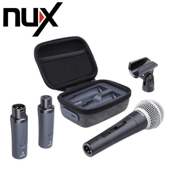 NUX B-3RC 無線麥克風系統 2.4GHz / 專為動圈式麥克風設計 附麥克風 充電收納盒 B3RC NUX B-3RC 無線麥克風系統 2.4GHz / 專為動圈式麥克風設計 附麥克風 充電收納盒