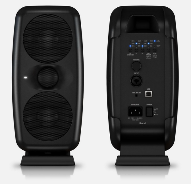 IK Multimedia iLoud MTM MKII Pair 主動式監聽喇叭 / 一對兩顆 黑色 台灣公司貨 IK Multimedia iLoud MTM MKII Pair 主動式監聽喇叭 / 一對兩顆 黑色 台灣公司貨