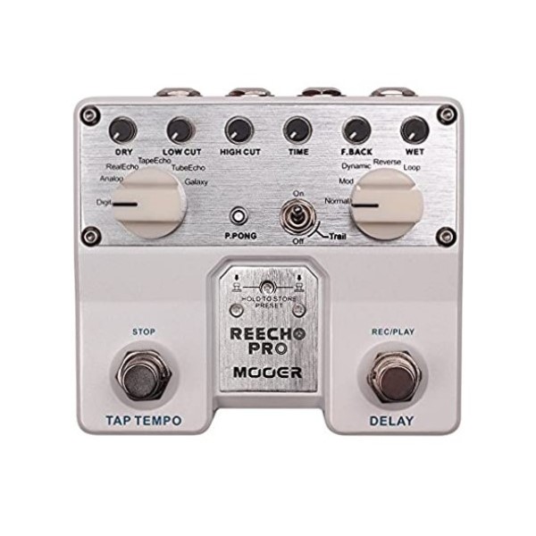 Mooer RC-PRO 數位延遲效果器【ReechoPro/Analog Delay】【原廠公司貨/一年保固】 