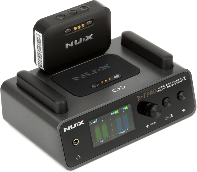 NUX B-7 PRO 專業級無線監聽系統 / 無線入耳式監聽 B7 PRO 台灣公司貨 NUX B-7 PRO 專業級無線監聽系統 / 無線入耳式監聽 B7 PRO 台灣公司貨