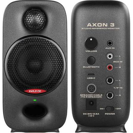 NUX AXON 3 可攜式 桌上型 專業監聽喇叭 3吋 / 一對兩顆 90W 附收納袋 台灣公司貨 NUX AXON 3 可攜式 桌上型 專業監聽喇叭 3吋 / 一對兩顆 90W 附收納袋 台灣公司貨