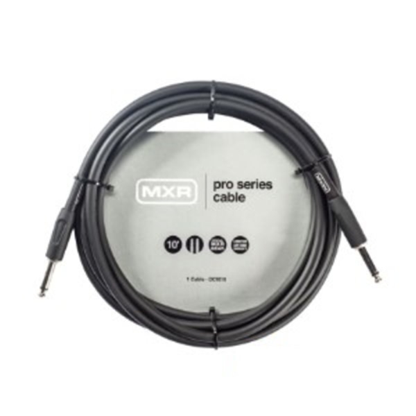 Dunlop MXR DCIX10 10呎電吉他專用導線 雙直頭 300公分【電貝斯/電木吉他/電烏克麗麗/電小提琴皆適用】 