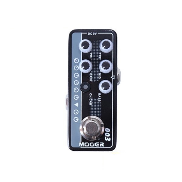 Mooer 003 Power-Zone 迷你音箱前級模擬效果器【Micro Preamp】【Koch Power Tone】 