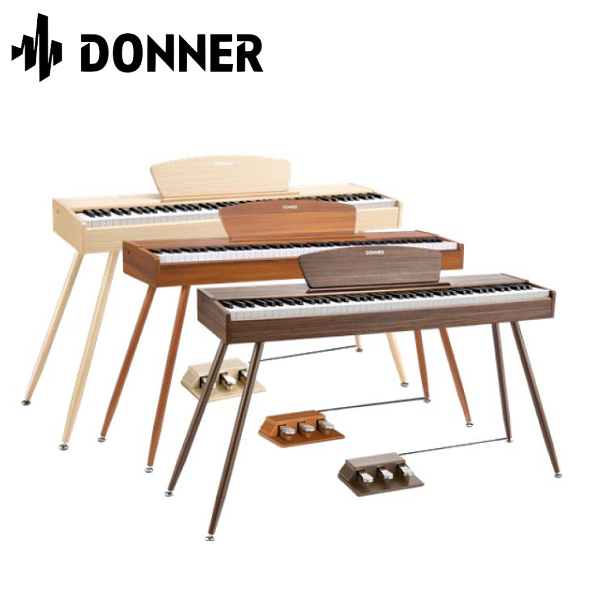 Donner DDP-80 88鍵 原木設計風格 電鋼琴 / 附原廠三音踏板 琴椅 台灣公司貨 Donner DDP-80 88鍵 原木設計風格 電鋼琴 / 附原廠三音踏板 琴椅 台灣公司貨