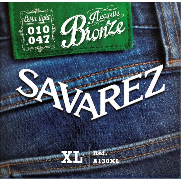 Savarez A130XL 黃銅 民謠吉他弦 10-47 Savarez,A130XL,黃銅,民謠吉他弦,10-47