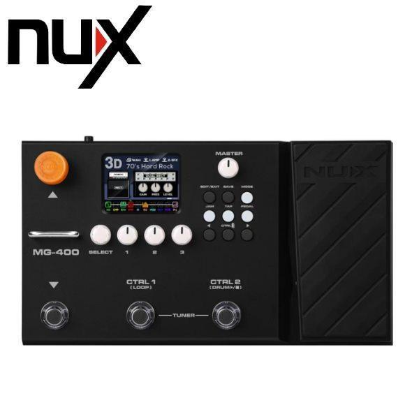NUX MG-400 吉他 貝斯 / 綜合效果器 MG400 附變壓器 台灣公司貨 NUX MG-400 吉他 貝斯 / 綜合效果器 MG400 附變壓器 台灣公司貨